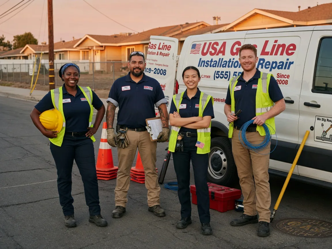 Gas Line Installation company in Floriston, CA